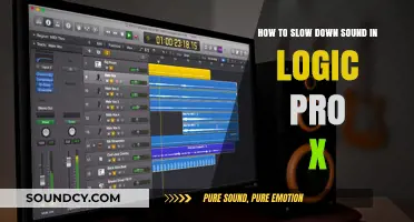 Mastering Tempo Control: Slowing Down Sound in Logic Pro X