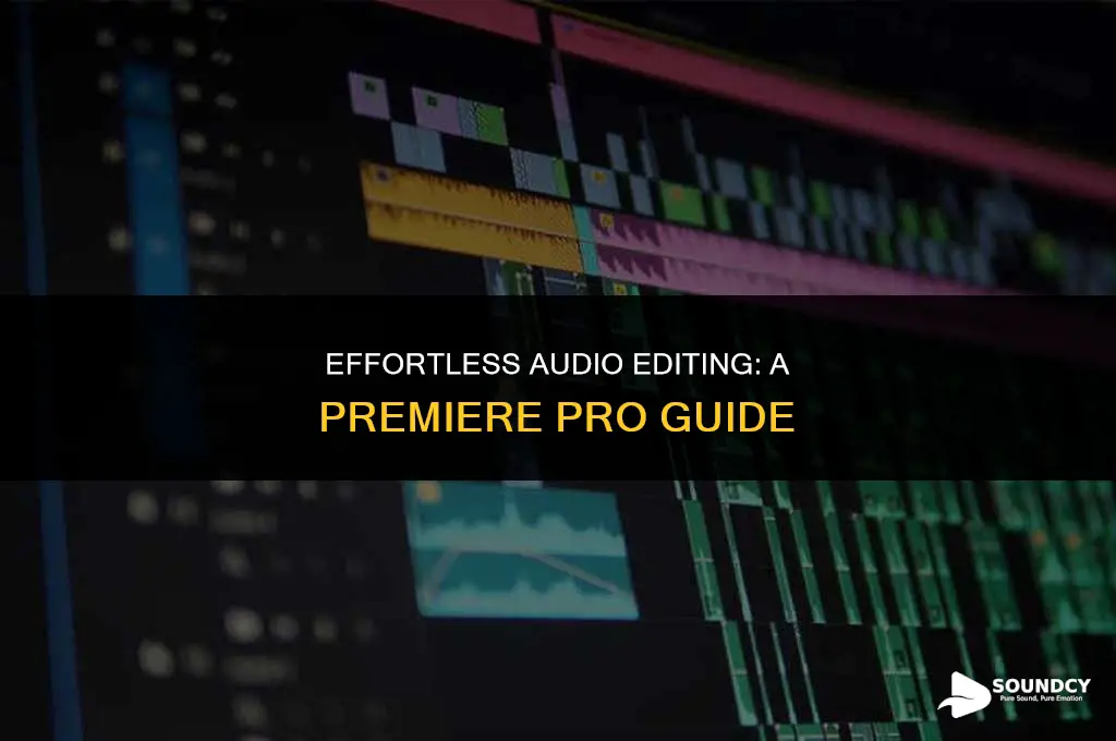 how to smoothly edit out sound in premiere pro