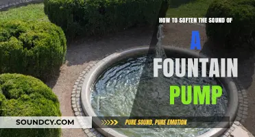 Quieting the Flow: Tips to Soften Your Fountain Pump's Sound