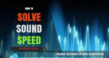 Mastering Sound Speed Calculations: A Step-by-Step Guide to Accurate Solutions