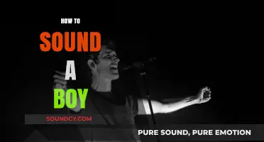 Mastering the Art of Sounding Like a Boy: Tips and Techniques