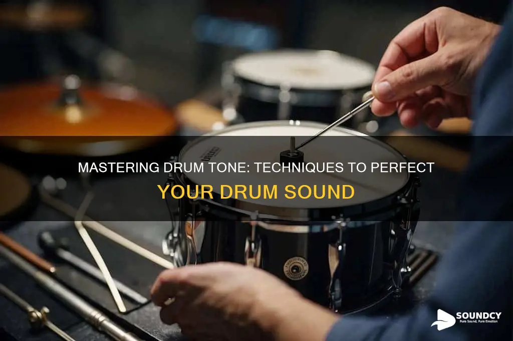how to sound a drum