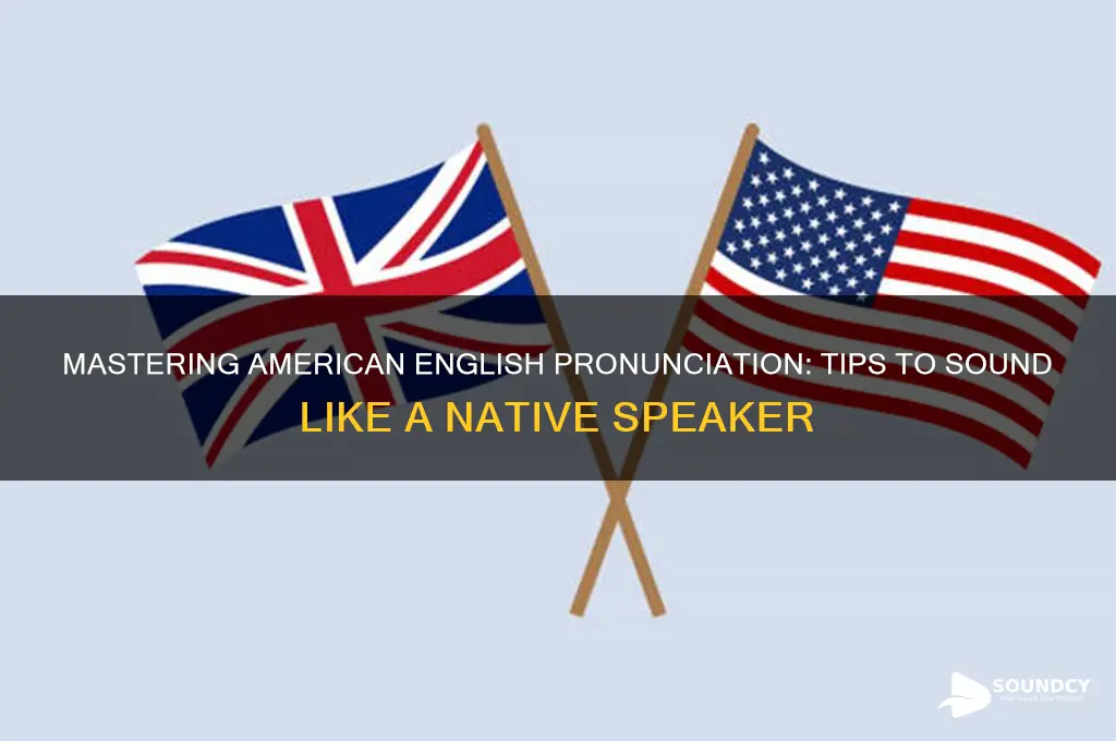 how to sound american english