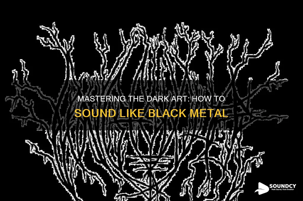 how to sound black metal
