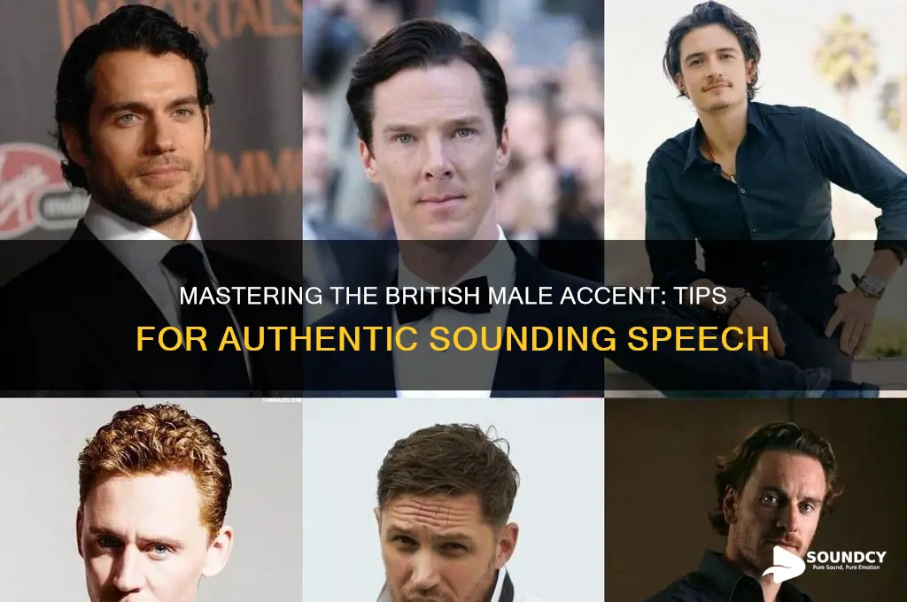 how to sound british male