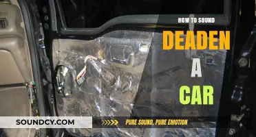 Sound Deadening Your Car: Tips for a Quieter Ride