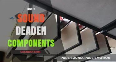 Effective Techniques to Sound Deaden Components for Quieter Performance