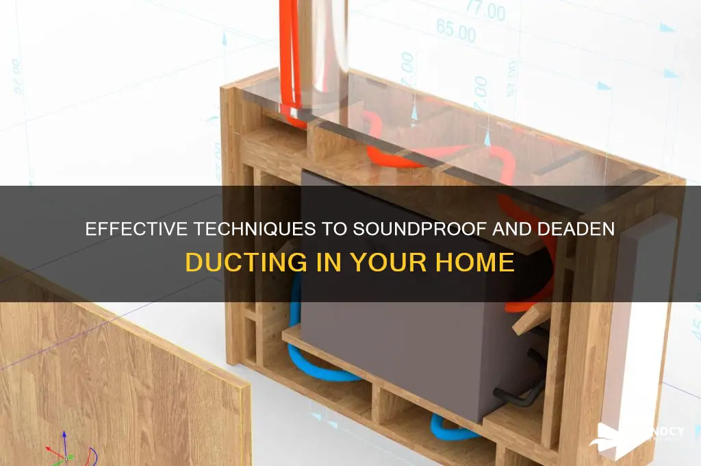 how to sound deaden ducting