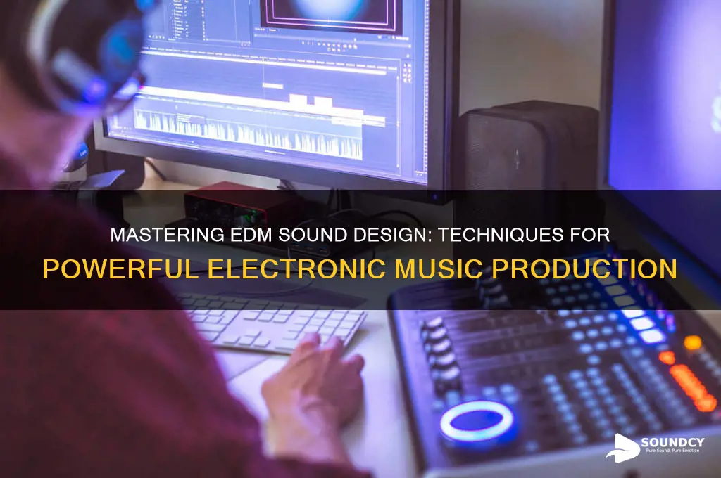 how to sound design edm