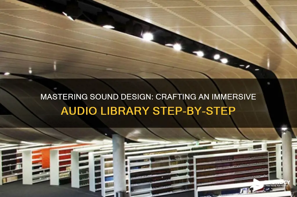 how to sound design library