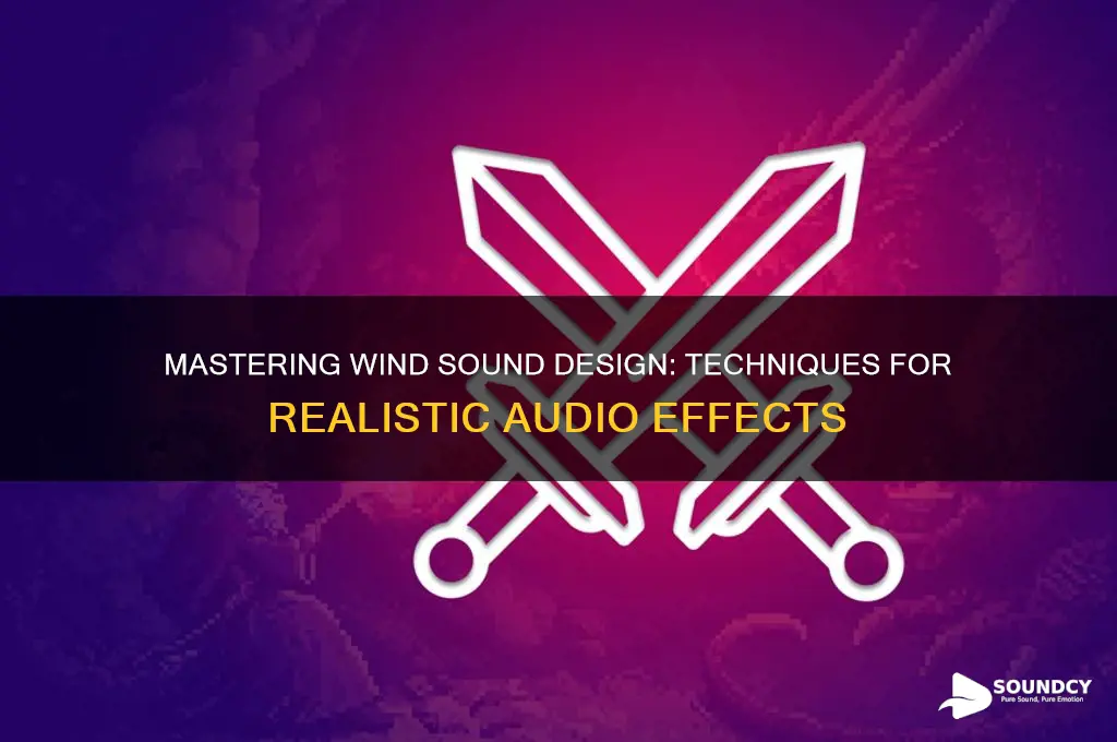 how to sound design wind