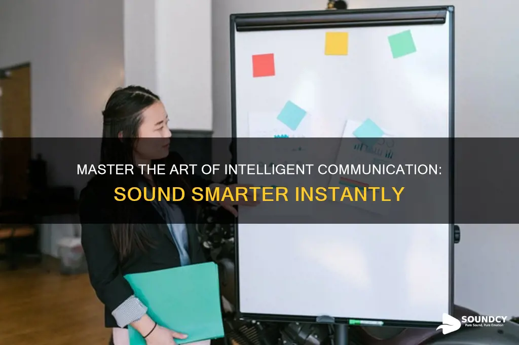 how to sound extremely smart