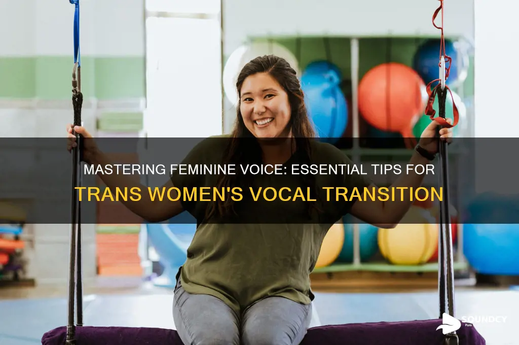 how to sound feminine trans