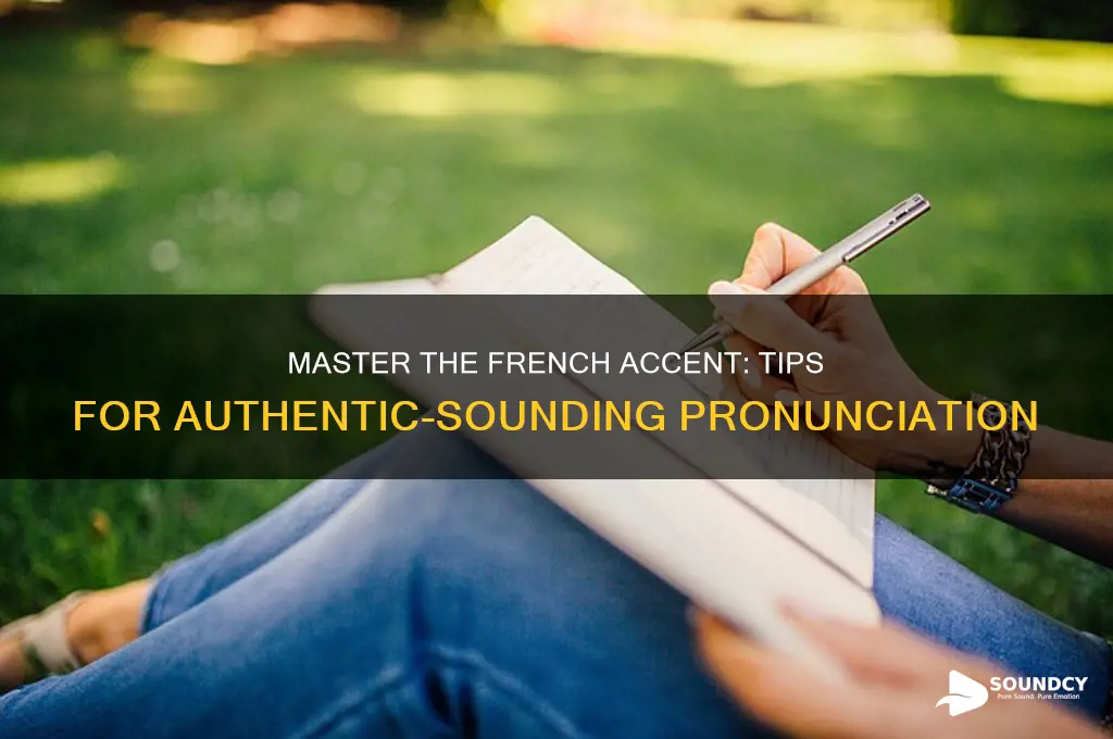 how to sound french accent