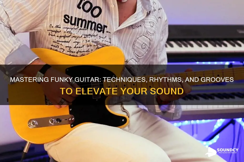 how to sound funky guitar