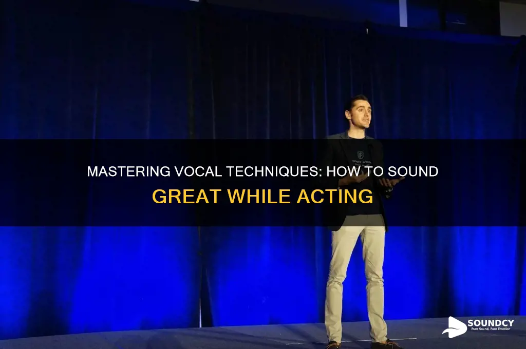 how to sound great acting