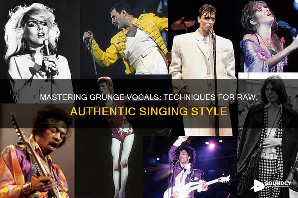 how to sound grunge singing