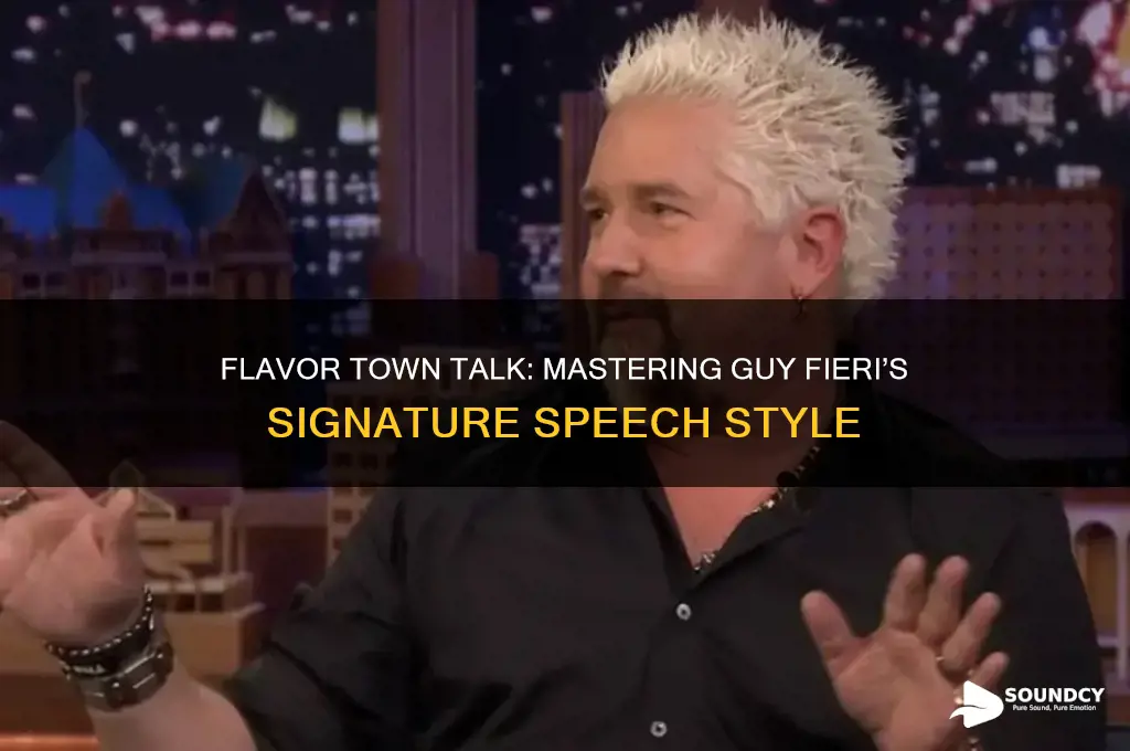 how to sound guy fieri