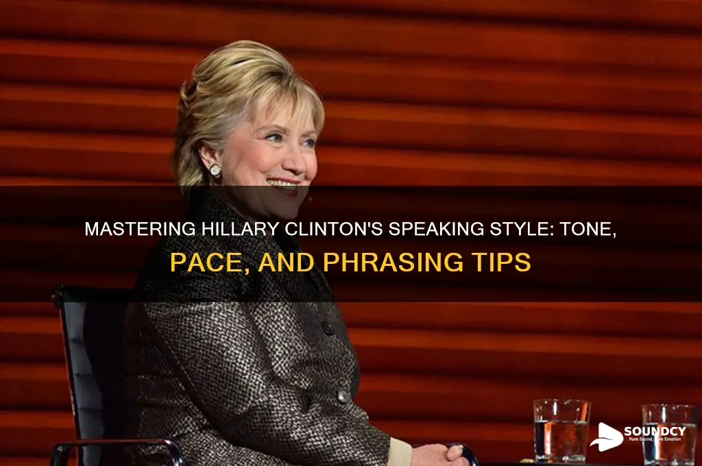 how to sound hillary clinton