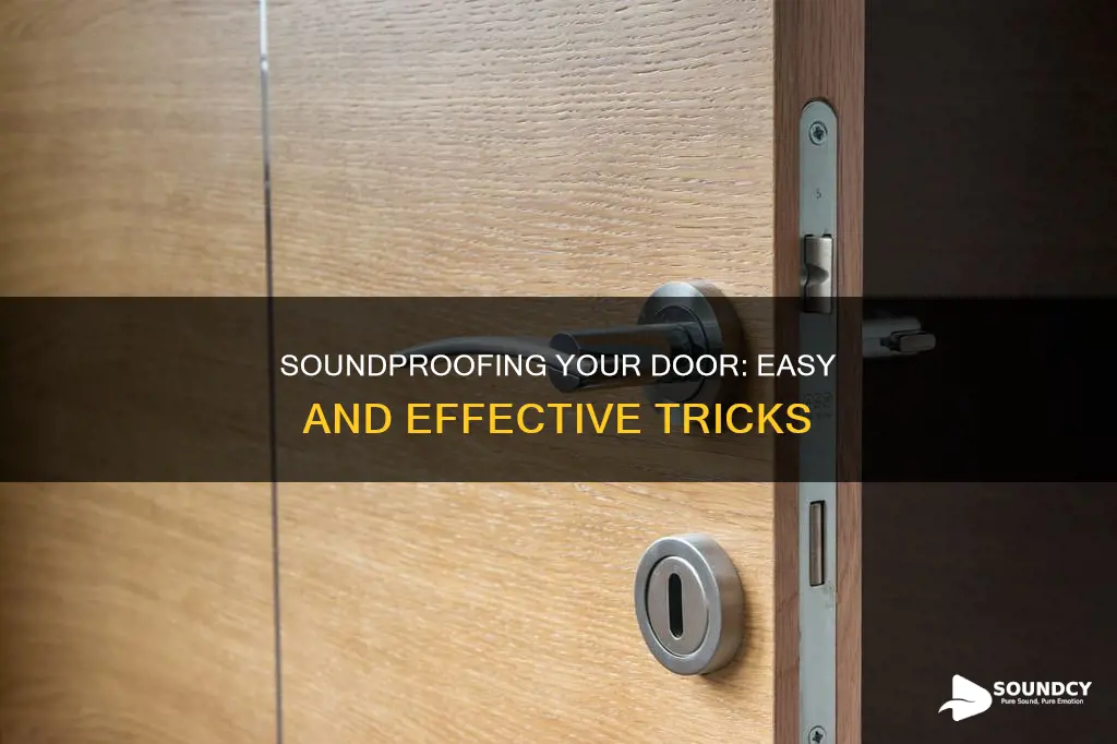 how to sound insulate a door