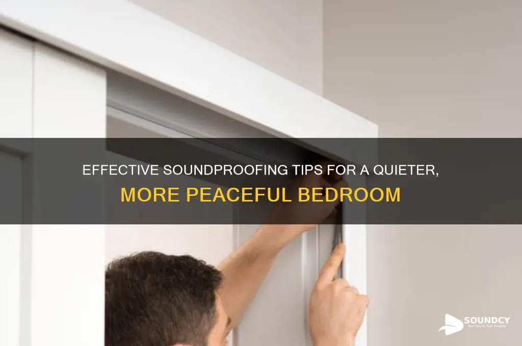 how to sound insulate bedroom
