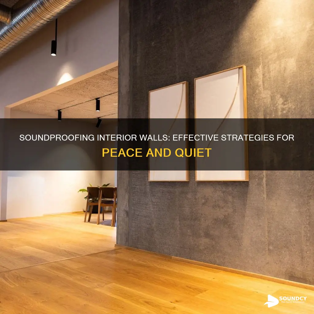 how to sound insulate interior walls