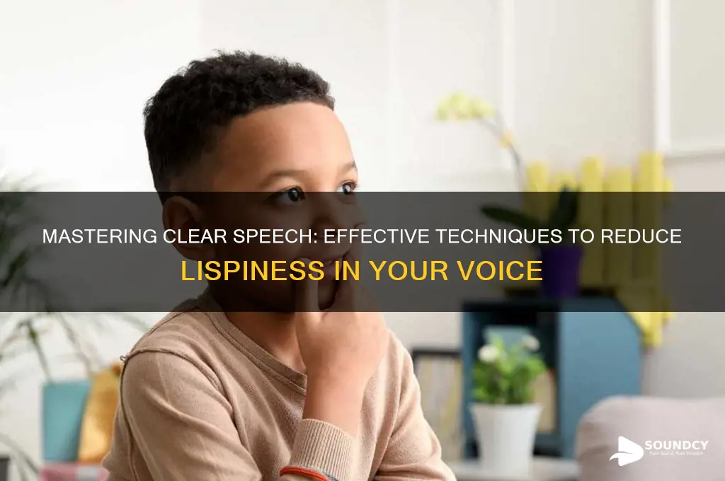 how to sound less lispy