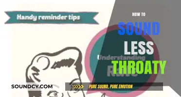 Smooth Your Voice: Tips to Reduce Throatiness in Speech