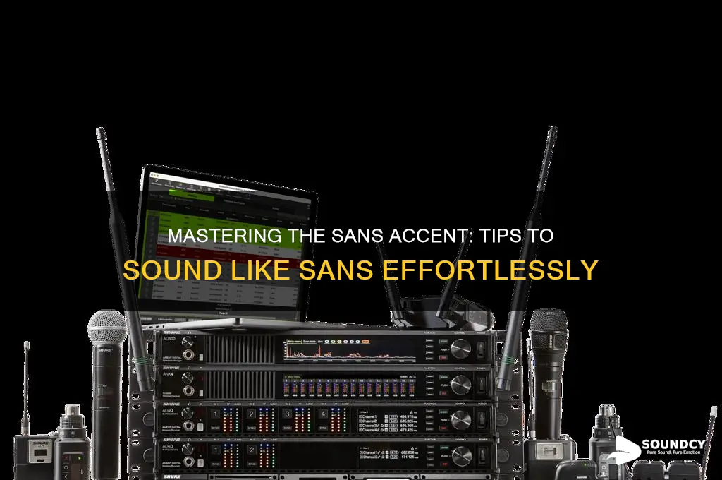 how to sound lik esans