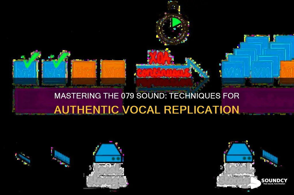 how to sound like 079