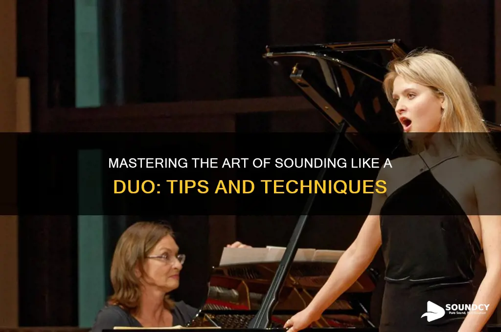 how to sound like 2