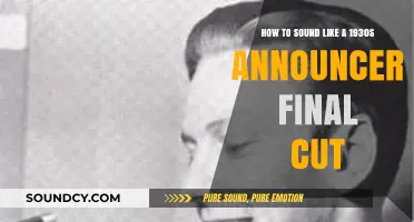 Echoes of the Past: Mastering the 1930s Announcer Voice