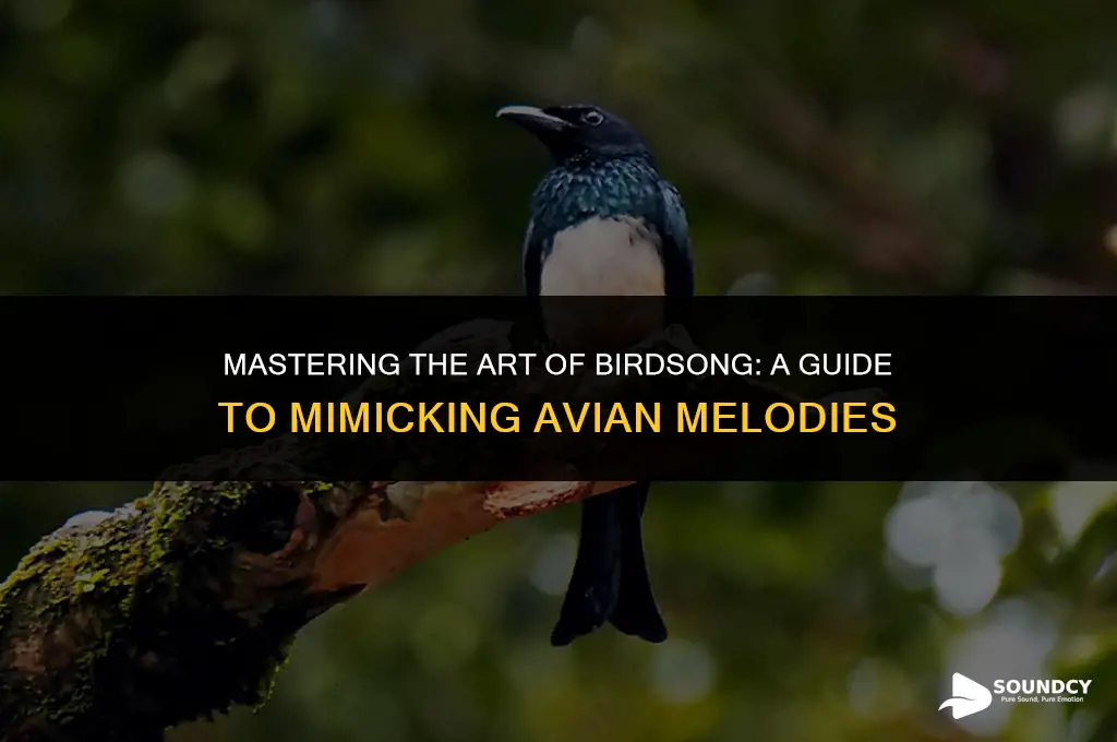 how to sound like a bird with your mouth
