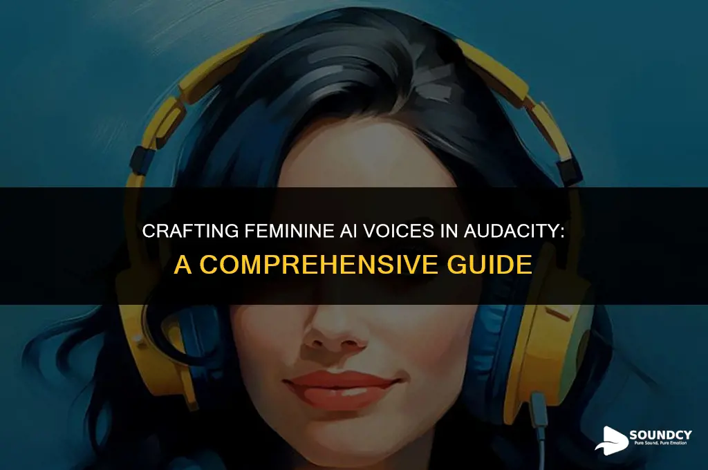 how to sound like a female ai in audacity