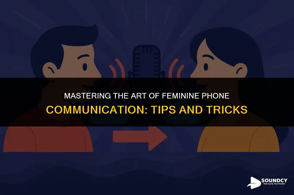 how to sound like a female on the phone