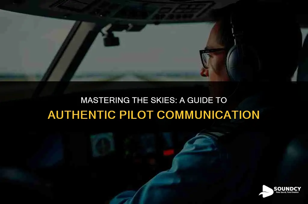 how to sound like a legitimate pilot in flight