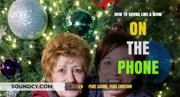 Mastering the Art of Sounding Like a Mom on the Phone