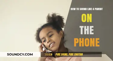 Mastering the Art of Parental Tone: A Guide to Sounding Like a Parent on the Phone