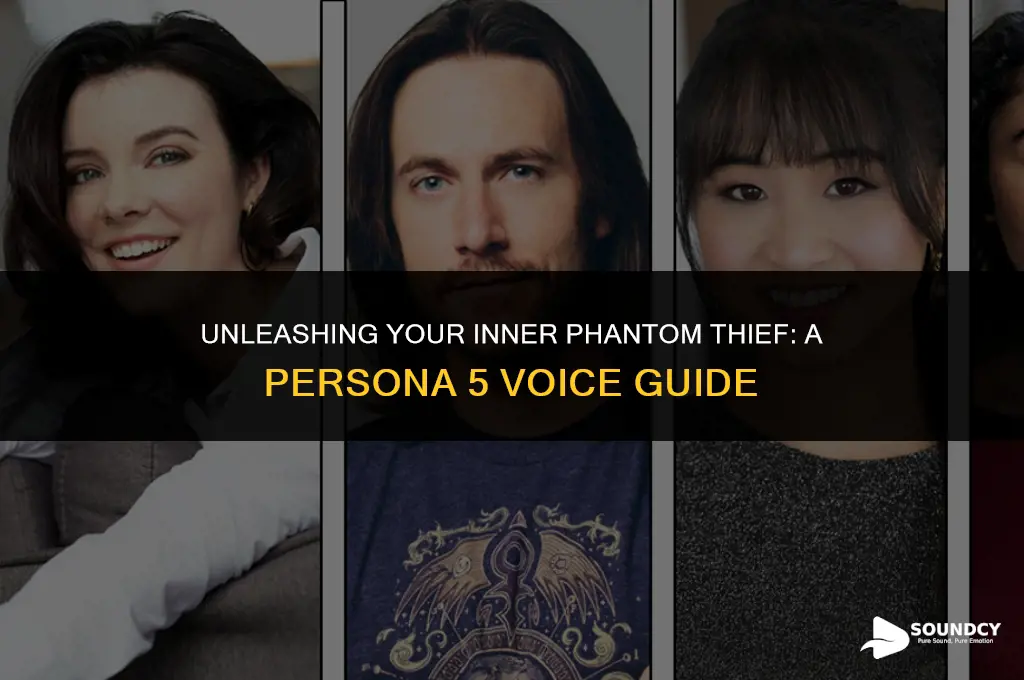 how to sound like a persona from perosna 5