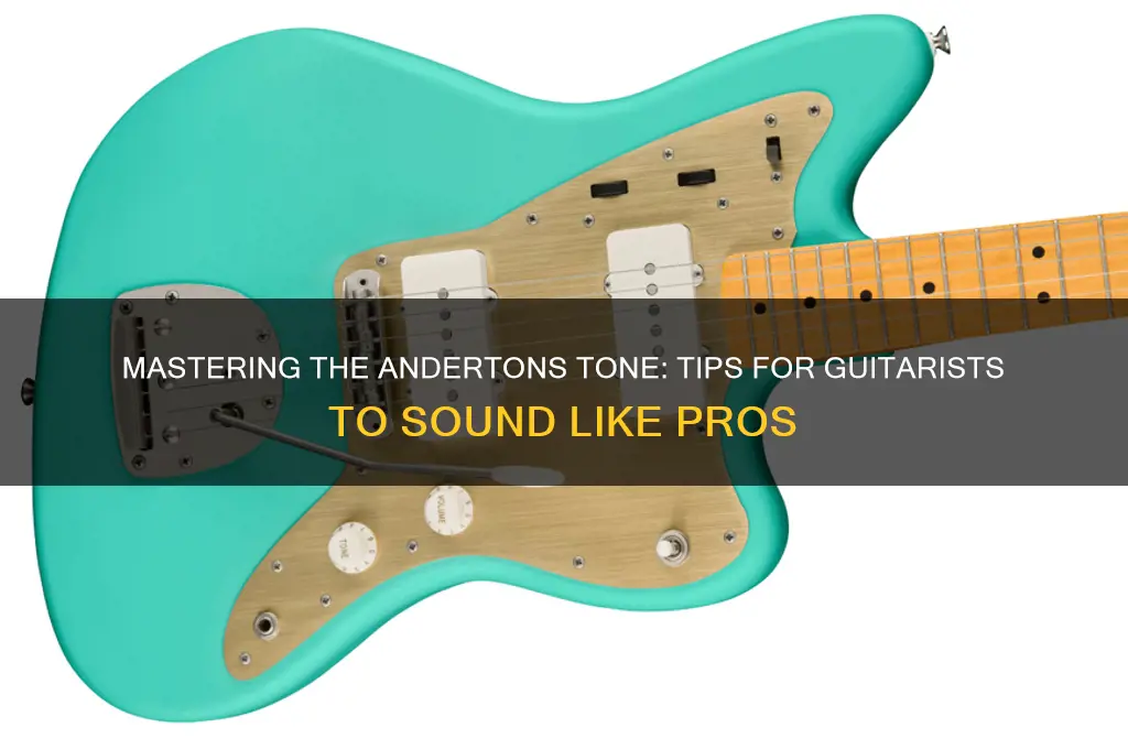 how to sound like andertons