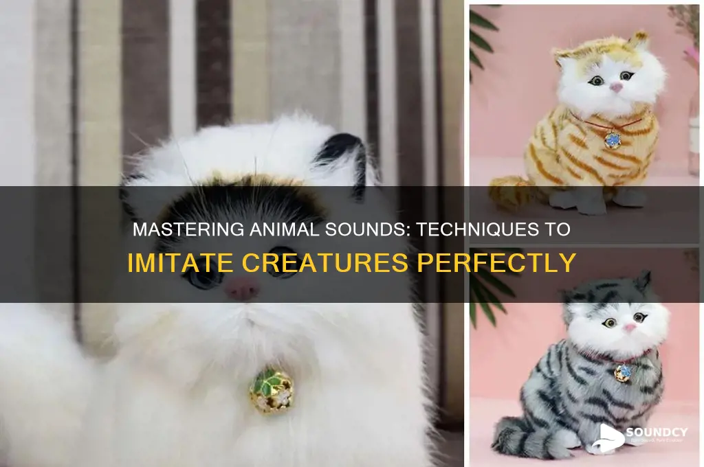 how to sound like animals
