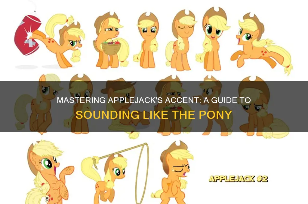 how to sound like applejack