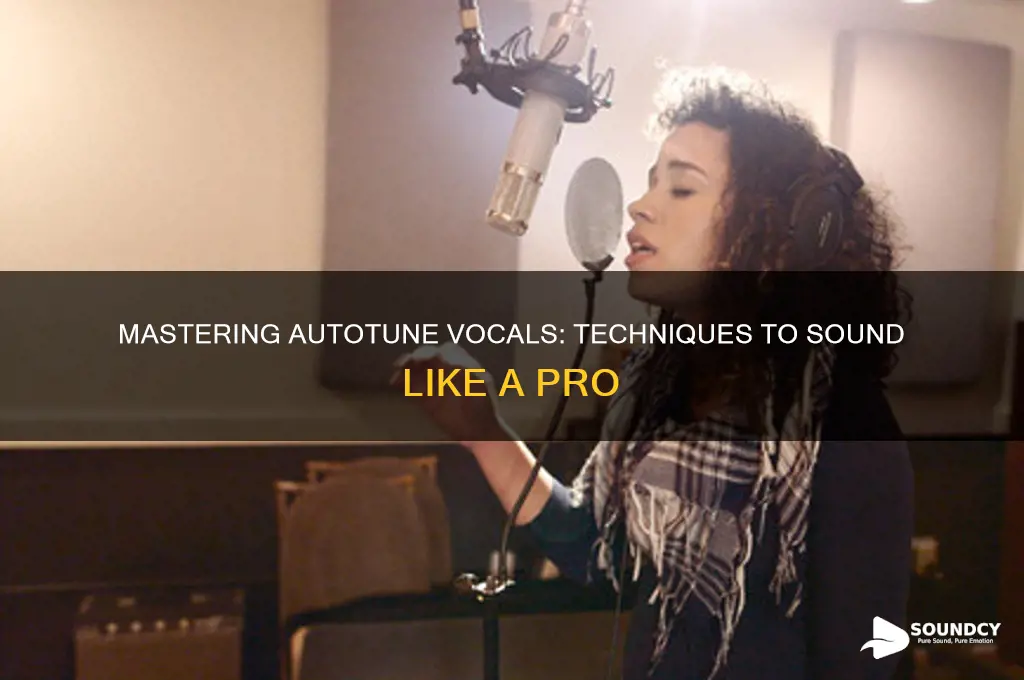 how to sound like autotune