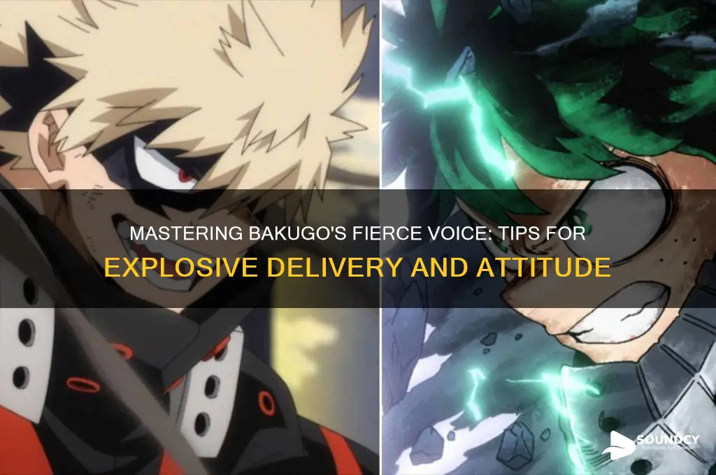 how to sound like bakugo