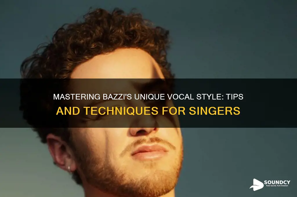 how to sound like bazzi