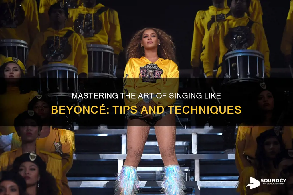 how to sound like beyonce