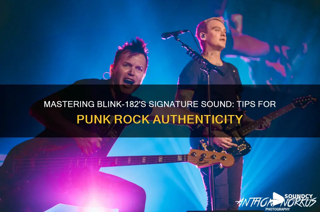 how to sound like blink