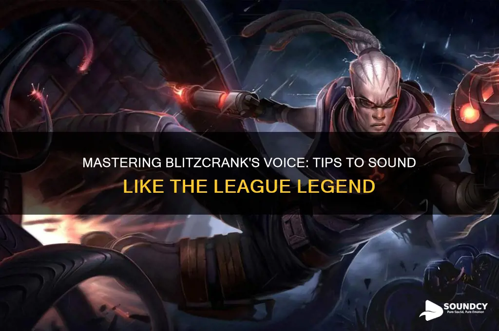 how to sound like blitzcrank