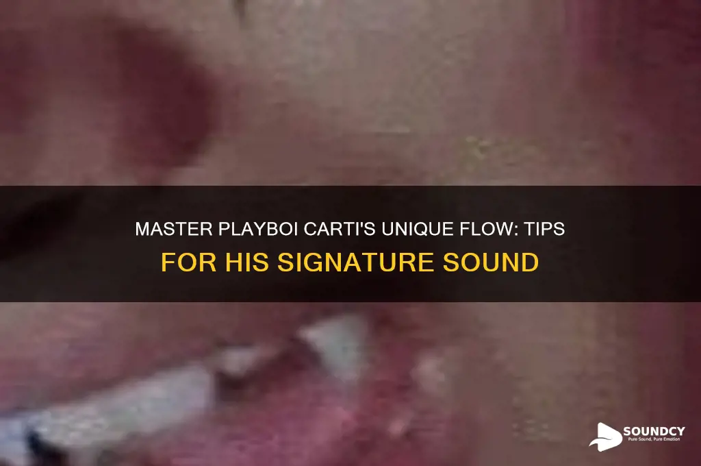 how to sound like carti