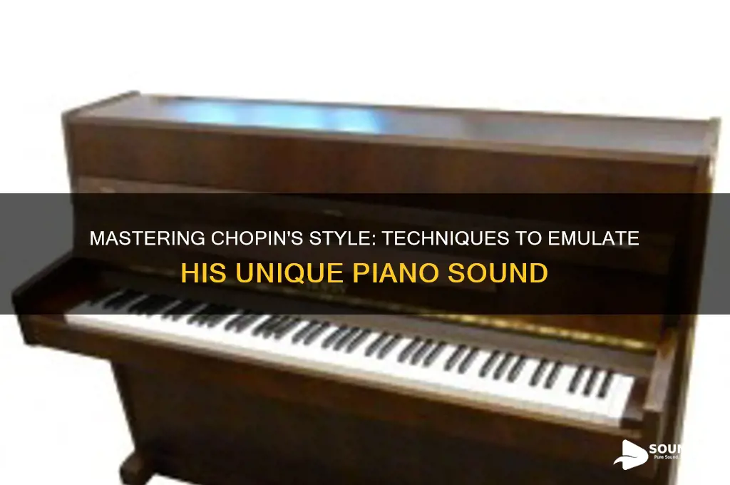 how to sound like chopin